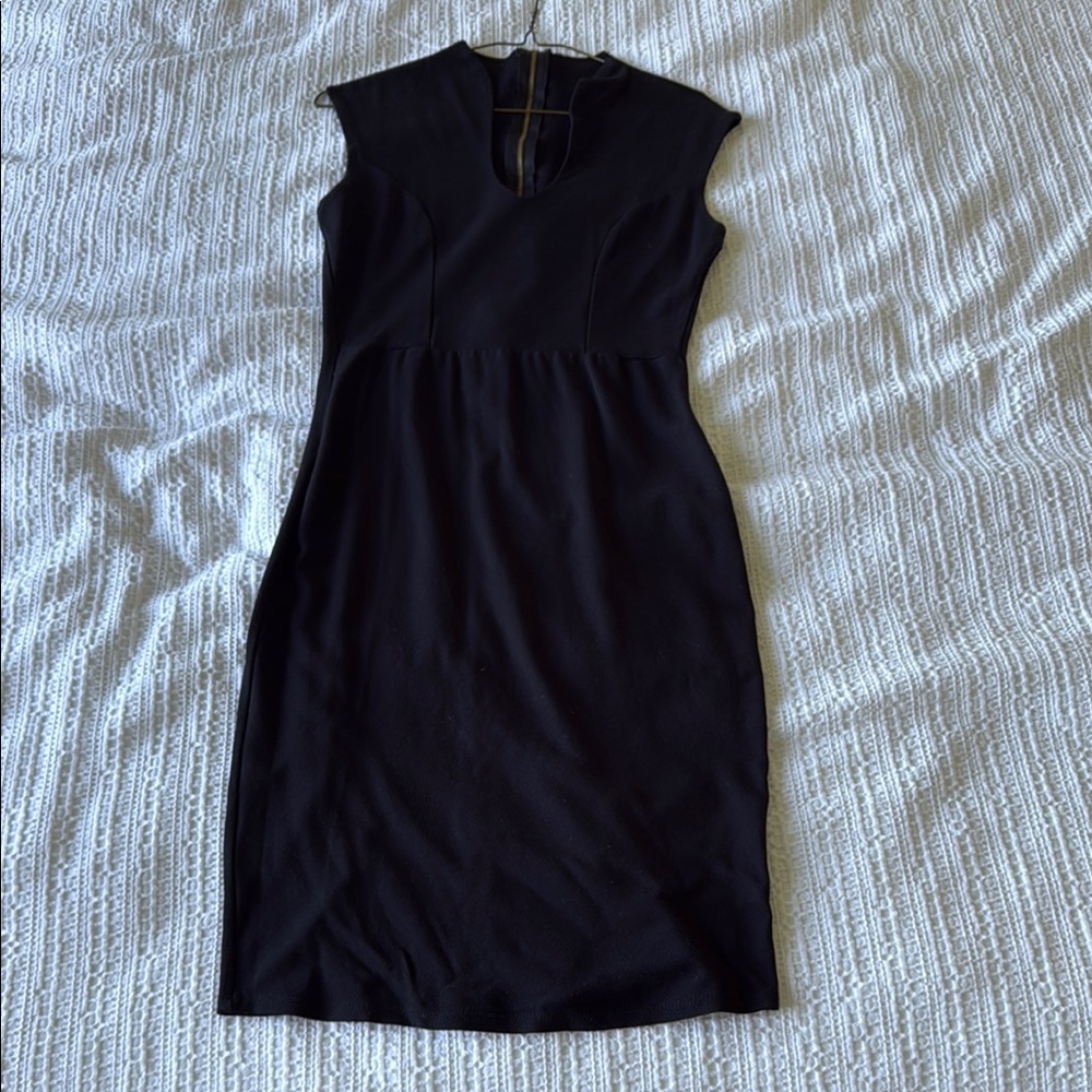 Chic Black Midi Dress